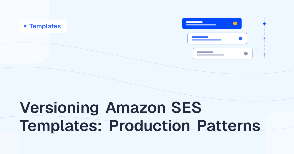 Versioning Amazon SES Templates: Production Patterns | Sovy